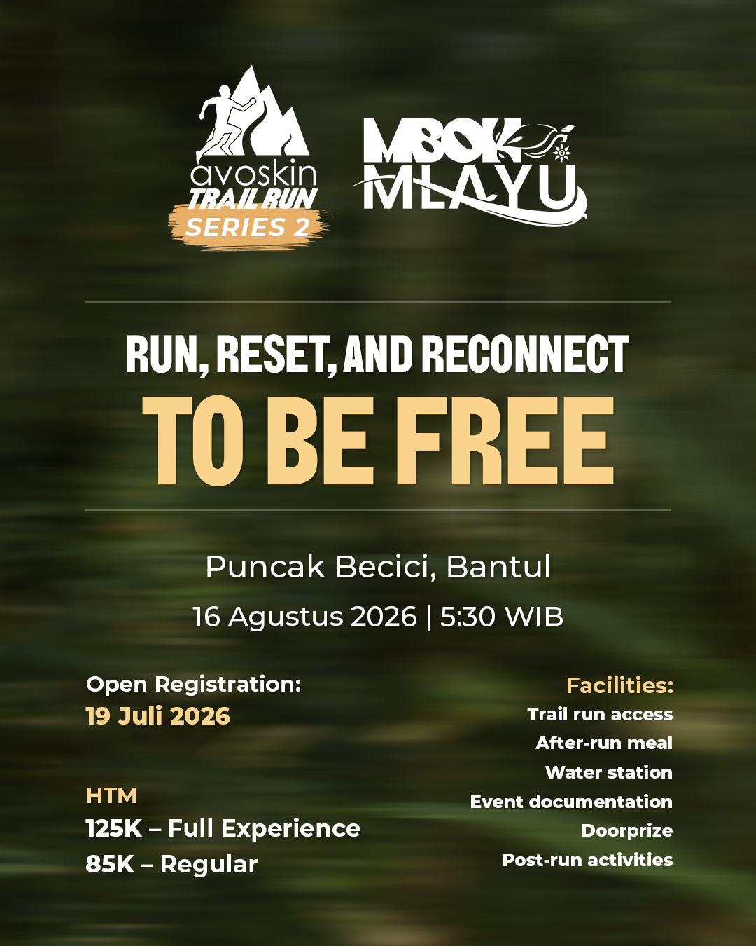 Avoskin Trail Run Vol.2